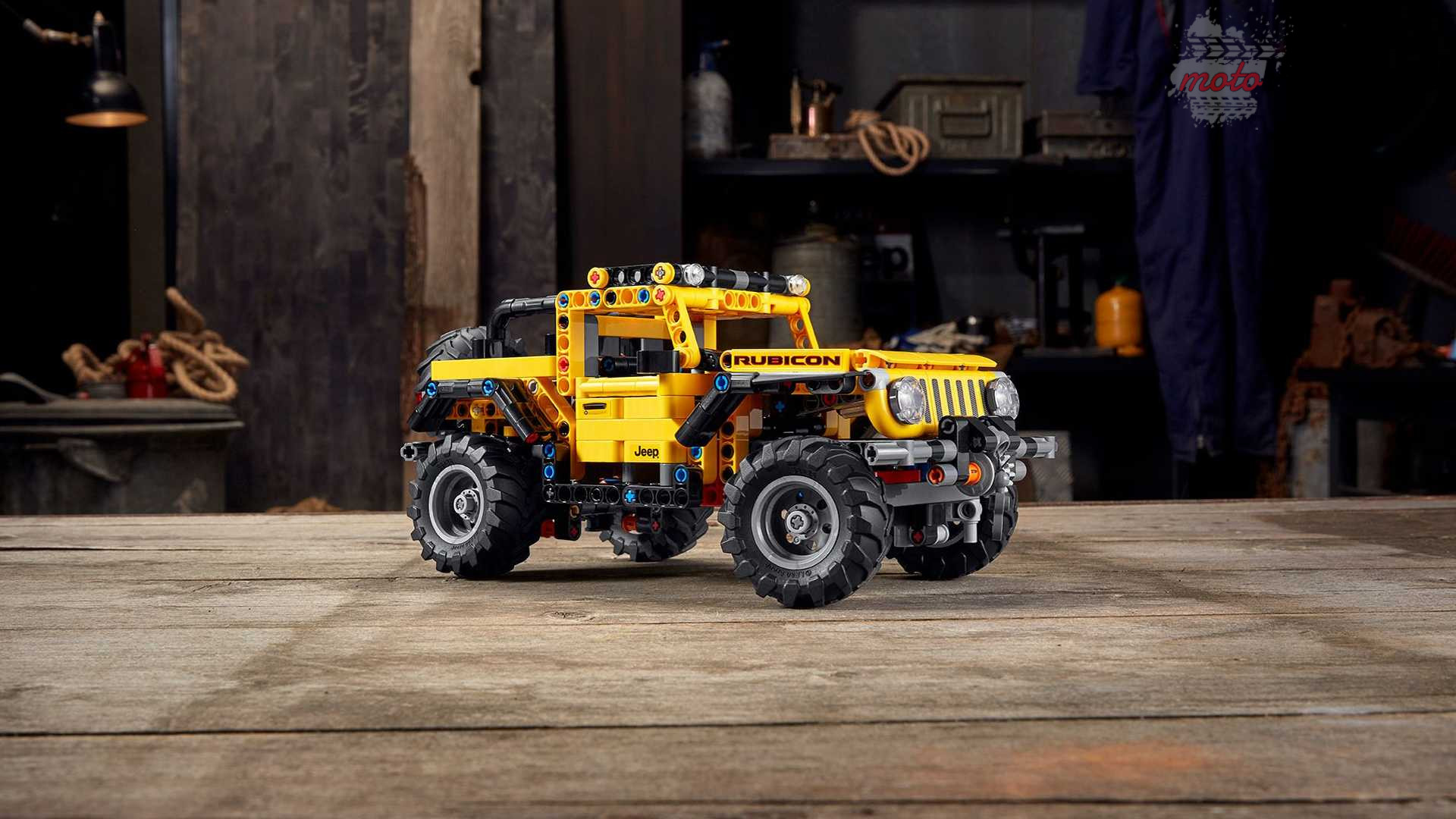 lego technic jeep wrangler rubicon side