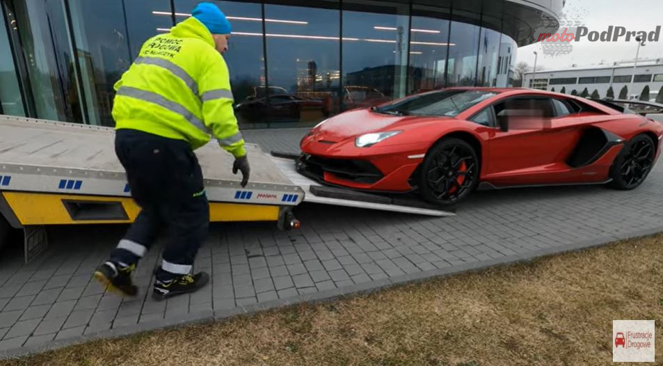 Rozladunek Lamborghini