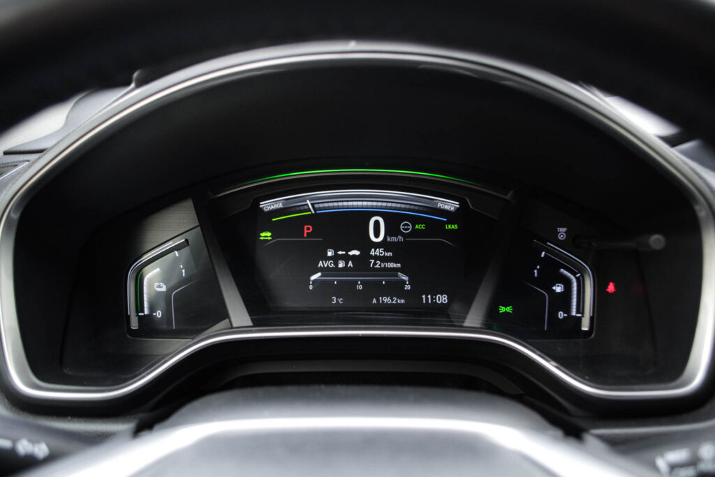 Honda CR-V zegary