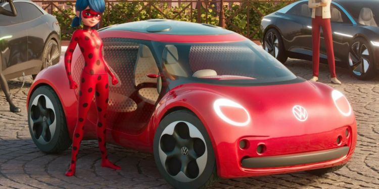 Elektryczny Beetle w animacji Netflixa