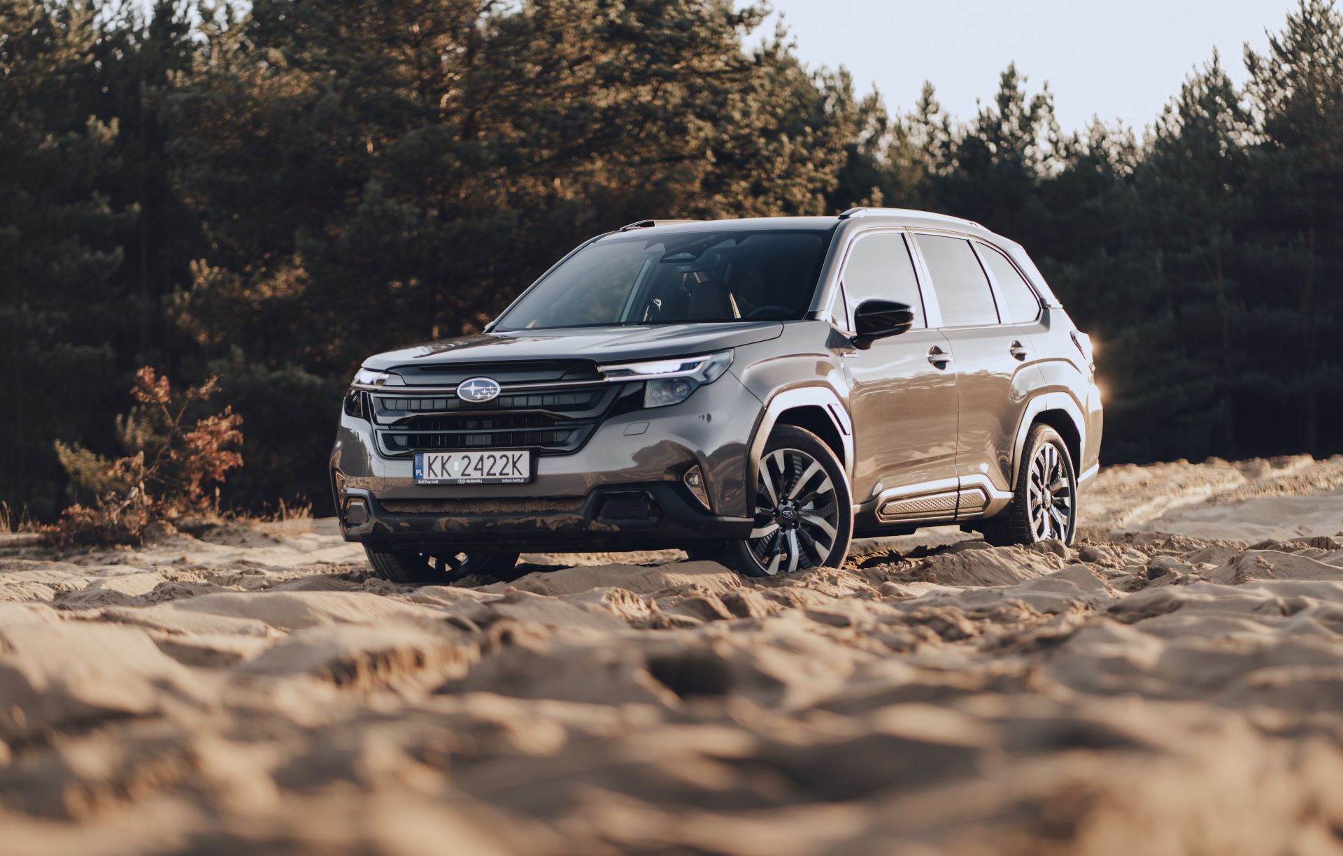 Nowe Subaru Forester szlakiem Orlich Gniazd