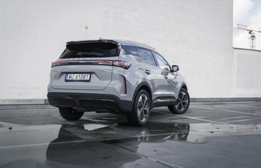 chery tiggo 7 tył