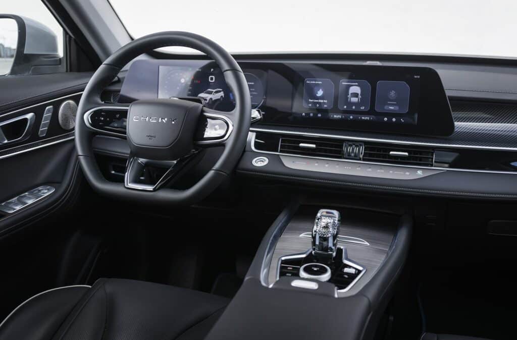 chery tiggo 7 wnętrze